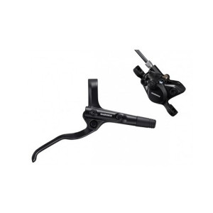 Торм. набор гидр. SHIMANO EMT200KLFPRA100 2-5150 диск. пер. (ручка+шланг1000мм+калип+колод.) совместим. колодки VX811, инд/уп черный 