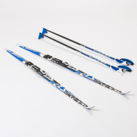 Комплект беговых лыж Brados NNN (Rottefella) - 160 Wax LS Blue