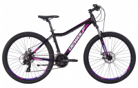 Велосипед Dewolf Ridly 30 W 26" черный/фиолетовый/пурпур (2021)