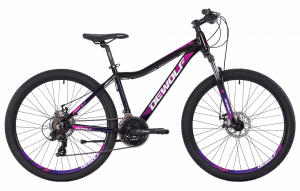 Велосипед Dewolf Ridly 30 W 26&quot; черный/фиолетовый/пурпур (2021) 