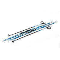 Комплект беговых лыж Brados NNN (STC) - 195 Wax XT Tour Blue