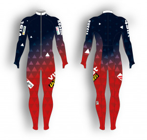 Спусковой комбинезон Vist RC Suit FIS with Pads Adult RUSSIA SKI TEAM IJIJIJ (2022) 