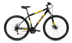 Велосипед Altair AL 29 D черный/оранжевый рама: 17&quot; (2022) 