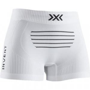 Шорты женские X-Bionic Invent 4.0 LT Boxer Shorts Arctic White/Dolomite Grey 