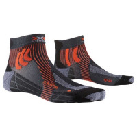 Носки мужские X-Socks Run Retina 4.0 Men stone grey melange/x-orange G205