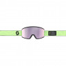 Маска Scott Ambit Compact glow green + AMP lavender chrome S3 - Маска Scott Ambit Compact glow green + AMP lavender chrome S3