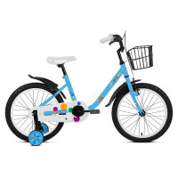 Велосипед Forward Barrio 14 голубой (2023)