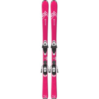 Горные лыжи Salomon E QST LUX Jr M + L6 GW (2022)