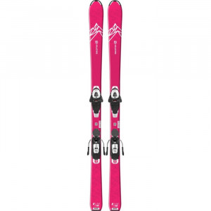 Горные лыжи Salomon E QST LUX Jr M + L6 GW (2022) 