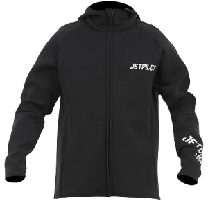 Термокуртка мужская Jetpilot Flight Hooded Tour Coat Black S21 (200330) 