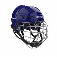 Шлем с маской Bauer Re-Akt 55 Combo SR navy (1063649)