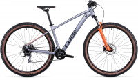 Велосипед CUBE Aim Race 27.5 silver´n´orange 16" (2022)