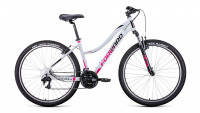 Велосипед Forward Jade 27.5 1.0 серый/розовый 16.5" (2022)