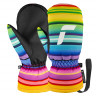 Варежки Reusch Carter R-Tex XT Junior Mitten black/multicol lines - Варежки Reusch Carter R-Tex XT Junior Mitten black/multicol lines