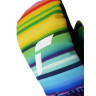 Варежки Reusch Carter R-Tex XT Junior Mitten black/multicol lines - Варежки Reusch Carter R-Tex XT Junior Mitten black/multicol lines