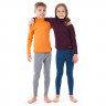 Термокофта зимняя с высоким воротом Dragonfly Junior bordo - Термокофта зимняя с высоким воротом Dragonfly Junior bordo