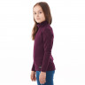 Термокофта зимняя с высоким воротом Dragonfly Junior bordo - Термокофта зимняя с высоким воротом Dragonfly Junior bordo