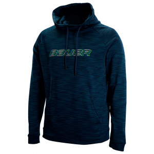 Толстовка BAUER FOCUS TECH HOODIE - SR - NAVY (2022) (1059422) 