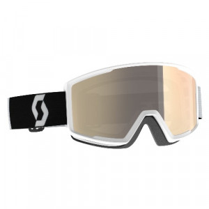 Маска Scott Factor Pro Light Sensitive Goggle team white/black/light sensitive bronze chrome 