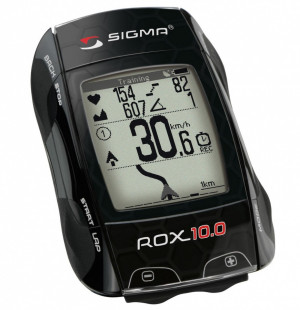 Велокомпьютер Sigma ROX GPS SET 10 01000 c комплектом черн 