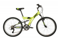 Велосипед Foxx Attack 24" зеленый рама: 14" (2022)