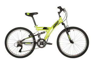 Велосипед Foxx Attack 24&quot; зеленый рама: 14&quot; (2022) 