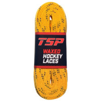 Шнурки хоккейные с пропиткой TSP Waxed Hockey Laces Yellow