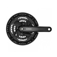 Система SHIMANO 2-720220 9ск EFCM371C422CL ALTUS, M371, 170 мм, квадрат, 44/32/22, с болтами, с защитой, черный Система SHIMANO 2-720220 9ск EFCM371C422CL ALTUS, M371, 170 мм, квадрат, 44/32/22, с болтами, с защитой, черный