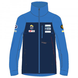 Куртка Vist Extreme Vision Softshell Jacket Gender Neutral RUS SKI TEAM french blue-navy IQBKIQ (2025) 