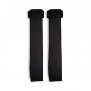Липучки для фиксации наколенников TSP  Shin Straps Velcro (JR) Black 