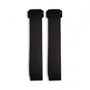 Липучки для фиксации наколенников TSP Shin Straps Velcro (JR) Black 