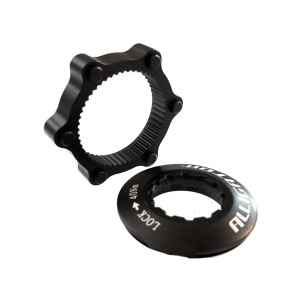 Торм. диск/ адаптер ALLIGATOR 6-200482 переходник с 9мм Shimano C-LOCK втулки на 6 болт. диск HK-CLA01-AS-DIY блистер, черный 