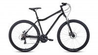 Велосипед Forward SPORTING 29 2.0 disc черный/темно-серый (2021)
