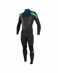 Гидрокостюм мужской длинный O'Neill EPIC 4/3 BACK ZIP FULL BLACK/ULTRA BLUE/DAYGLO S21 (4212B GQ9)