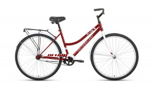Велосипед Altair City 28&quot; low темно-красный/белый Рама: 19&quot; (2021) 