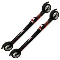 Лыжероллеры коньковые Ski Time с креплениями (620/N3/100х24) черные