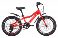 Велосипед Dewolf Ridly JR 20 ярко-красный/белый/черный (2021)