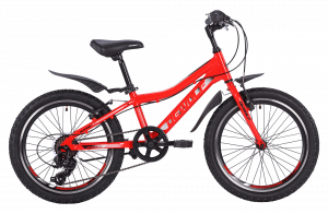 Велосипед Dewolf Ridly JR 20 ярко-красный/белый/черный (2021) 