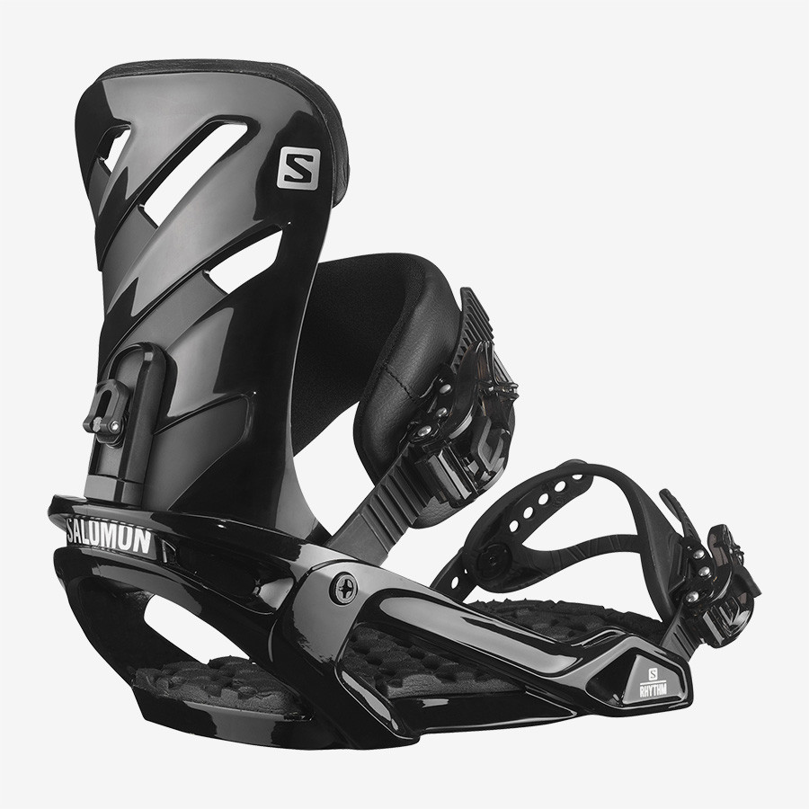 Крепления для сноуборда Salomon Rhythm black (2022) купить со скидкой в ...