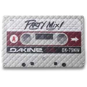 Наклейка на доску Dakine Cassette Stomp white 