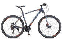 Велосипед Stels Navigator 720 MD 27.5" V010 темно-синий (2020)