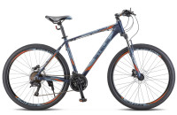 Велосипед Stels Navigator-720 MD 27.5" V010 темно-синий (2020)