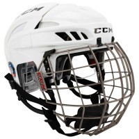 Шлем с маской CCM Fitlite 50 Combo SR white