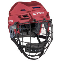 Шлем с маской CCM Tacks 310 Combo S26 SR red