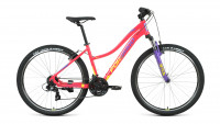 Велосипед Forward Jade 27.5 1.0 розовый/желтый 16.5" (2022)