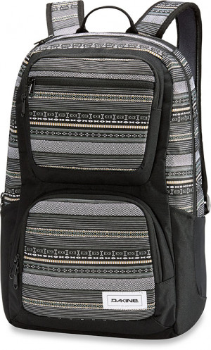 Женский рюкзак Dakine Jewel 26L Zion (в чёрно-бежевую полоску) 