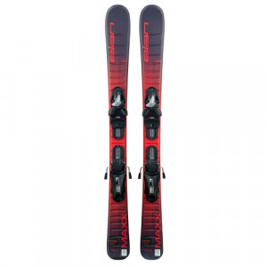 Горные лыжи Elan Maxx + крепления EL 4.5 GW Junior Red (2025) 