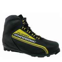Лыжные ботинки SPINE DYNAMIC SNS VR Sport 3870 (черно/желтый) (2022)