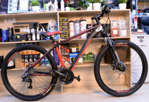 Велосипед Wind K2 27.5&quot; черно-красный рама 17&quot; (Демо-товар, состояние идеальное) 