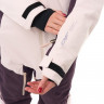 Комбинезон Dragonfly Gravity 2.0 Woman light grey - plum - Комбинезон Dragonfly Gravity 2.0 Woman light grey - plum